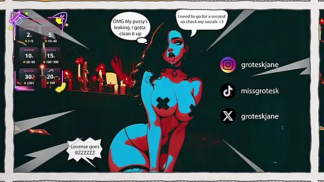 GroteskJane online show from March 21, 8:02 pm