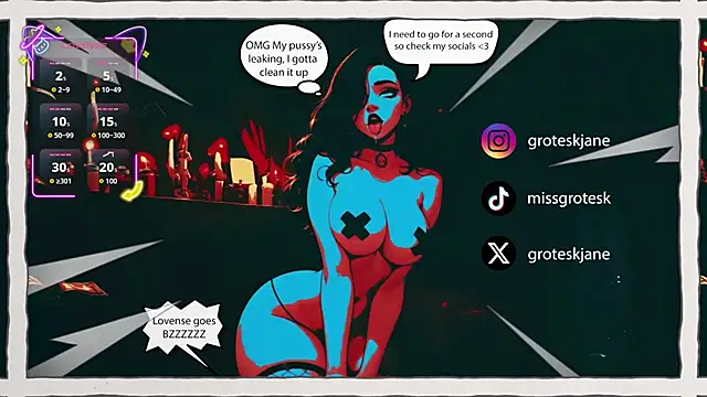 GroteskJane online show from February 17, 12:57 pm