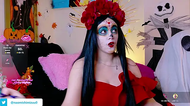 Snapshot of NaomiShimizu chatting on November 1, 9:41 pm NaomiShimizu online show from November 1, 9:41 pm