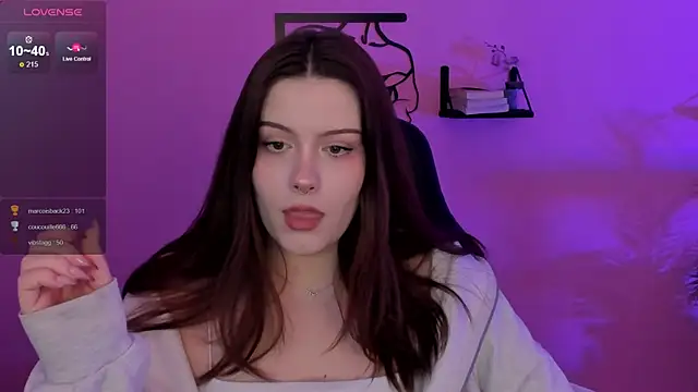 Snapshot of CoralineKeyns chatting on February 24, 8:38 am CoralineKeyns online show from February 24, 8:38 am