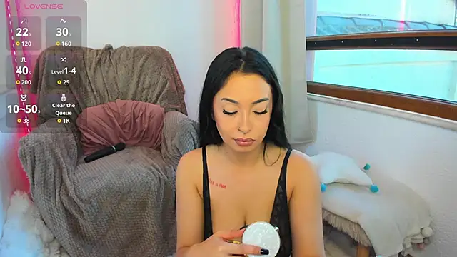 Awesome Jolie online show from April 9, 5:31 am