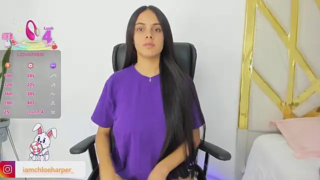 ChloeHarper  online show from March 14, 7:55 pm