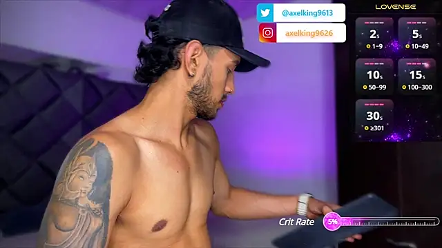 AxelKing1326 online show from March 5, 9:59 pm