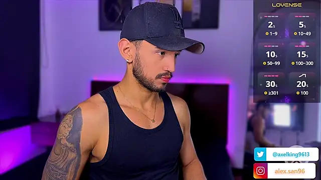 AxelKing1326 online show from January 11, 11:00 pm