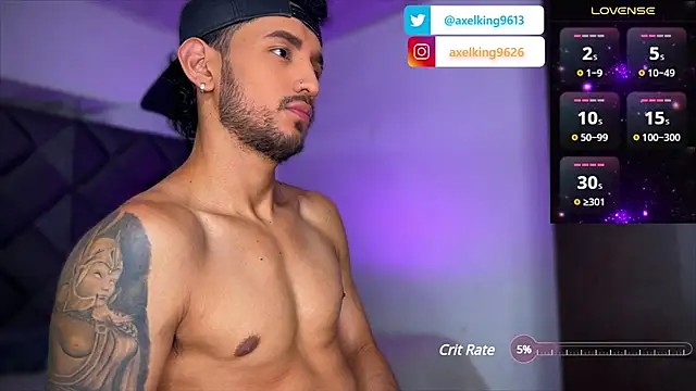 AxelKing1326 online show from March 13, 1:10 am