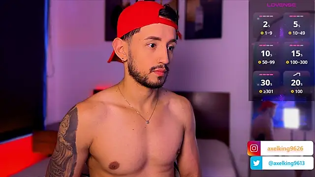 AxelKing1326 online show from March 15, 6:59 pm