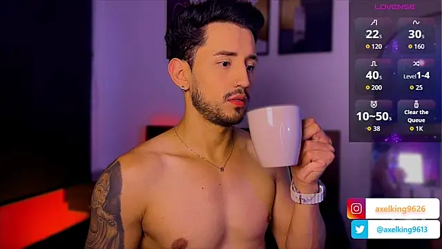 AxelKing1326 online show from February 26, 10:21 pm