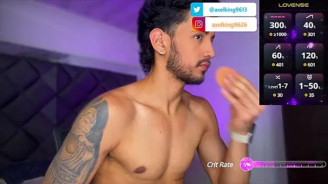 AxelKing1326 online show from March 16, 8:10 pm