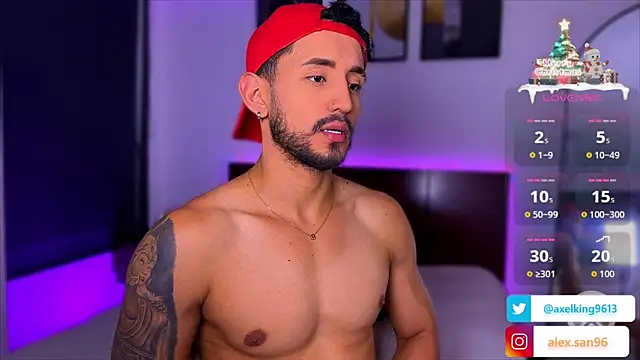 AxelKing1326 online show from December 3, 9:25 pm