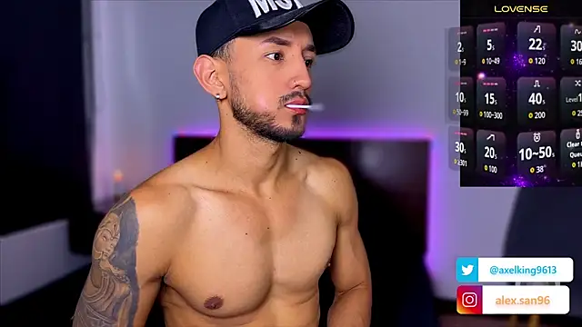 AxelKing1326 online show from September 18, 9:18 pm