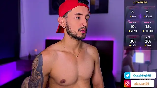 AxelKing1326 online show from January 13, 9:41 pm