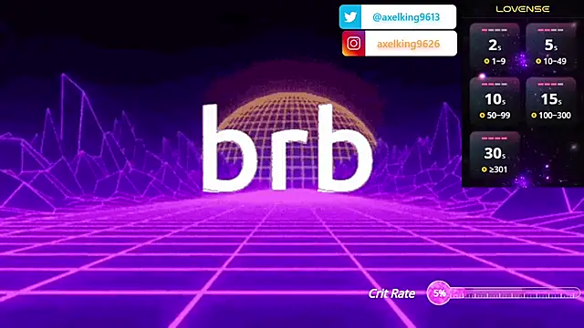 AxelKing1326 online show from March 12, 10:07 pm