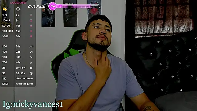 nicky vances online show from March 8, 8:23 pm
