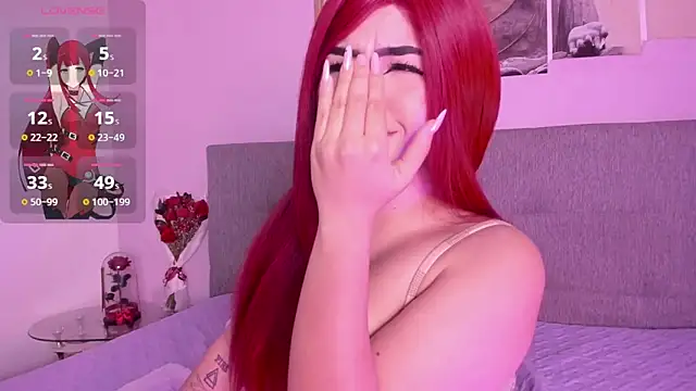 Snapshot of Im_Scarlet chatting on February 25, 9:26 pm Im Scarlet online show from February 25, 9:26 pm