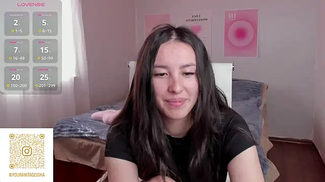 Snapshot of Geisha_Anna chatting on March 20, 12:00 pm Geisha Anna online show from March 20, 12:00 pm