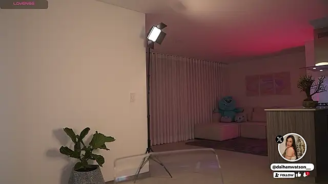 Daihanwatson  online show from February 21, 3:19 am