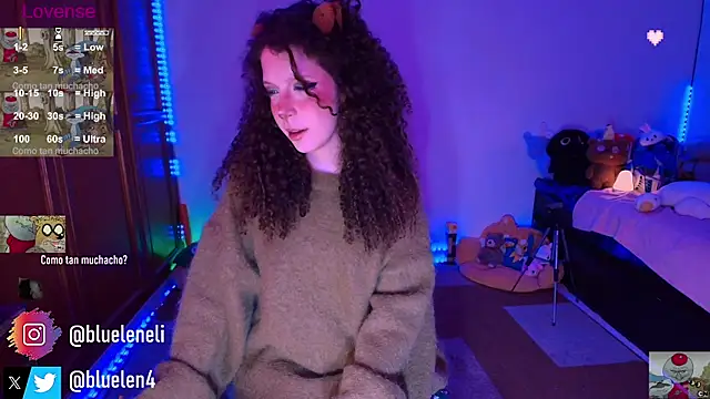 Snapshot of bluelen chatting on November 22, 9:41 am bluelen online show from November 22, 9:41 am