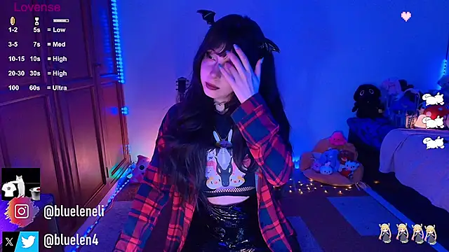 bluelen online show from February 6, 7:48 am