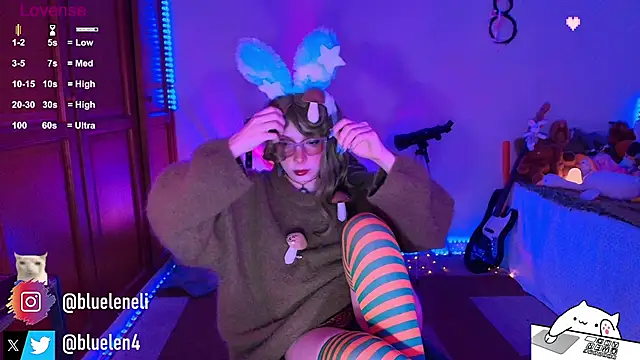 bluelen online show from April 19, 10:27 am