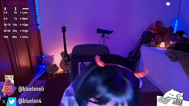 bluelen online show from March 28, 10:05 am