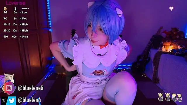 bluelen online show from March 22, 10:17 am