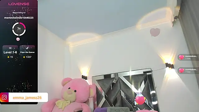 Emma jamess online show from February 14, 3:00 am