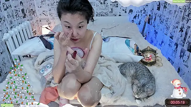 Snapshot of Minami_686 chatting on December 17, 9:20 pm Minami 686 online show from December 17, 9:20 pm