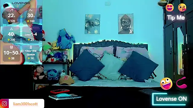 Liamscott  online show from November 10, 9:42 pm