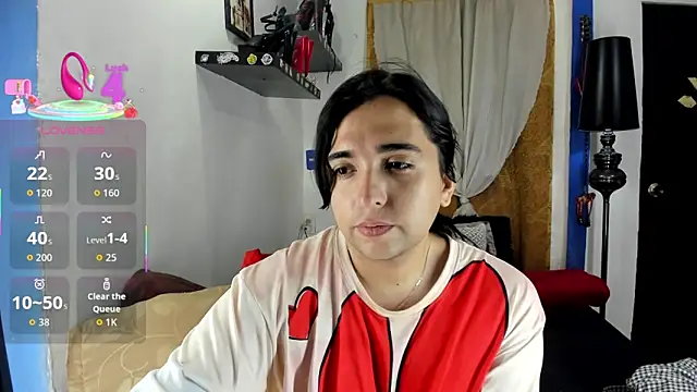 Snapshot of SARAMISHA chatting on October 15, 6:05 pm SARAMISHA online show from October 15, 6:05 pm
