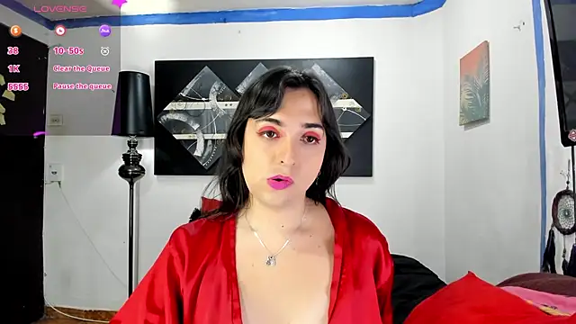 Snapshot of SARAMISHA chatting on March 15, 1:08 am SARAMISHA online show from March 15, 1:08 am