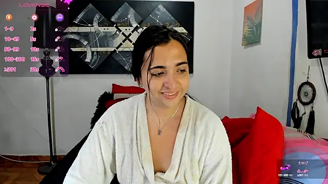 Snapshot of SARAMISHA chatting on March 1, 6:00 pm SARAMISHA online show from March 1, 6:00 pm
