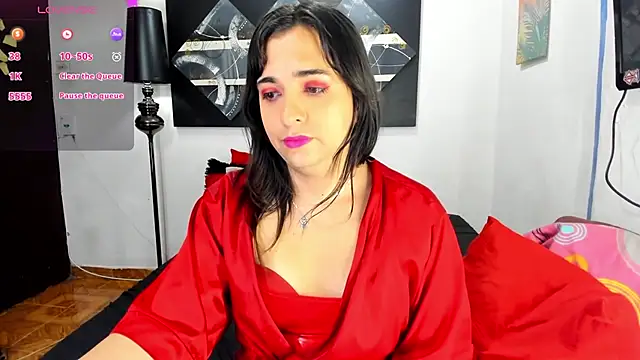 Snapshot of SARAMISHA chatting on March 16, 12:45 am SARAMISHA online show from March 16, 12:45 am