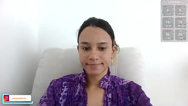 Snapshot of SamanthaWatson chatting on June 14, 9:16 pm SamanthaWatson online show from June 14, 9:16 pm