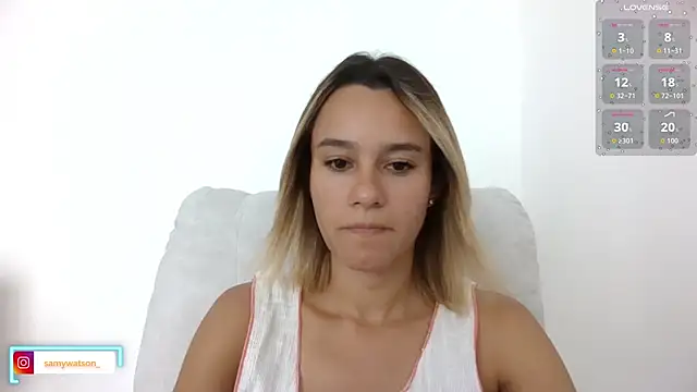 SamanthaWatson online show from February 11, 10:20 pm