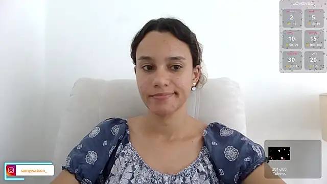 Snapshot of SamanthaWatson chatting on June 25, 8:03 pm SamanthaWatson online show from June 25, 8:03 pm