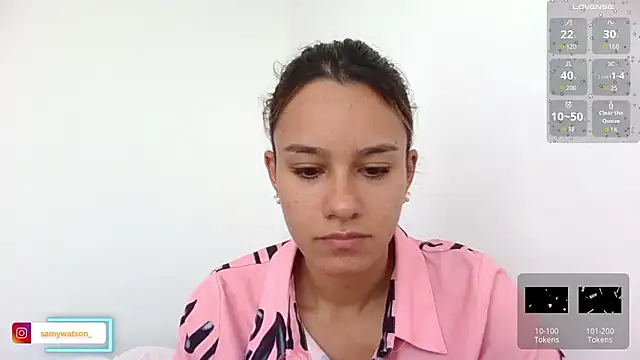 SamanthaWatson online show from March 3, 4:25 pm