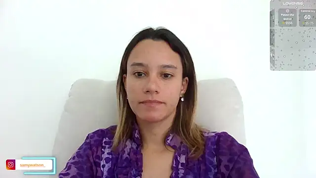 Snapshot of SamanthaWatson chatting on July 14, 12:55 pm SamanthaWatson online show from July 14, 12:55 pm
