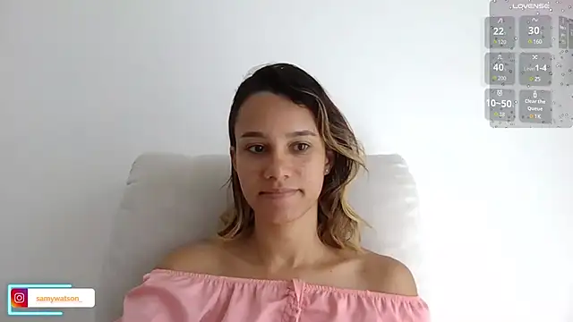Snapshot of SamanthaWatson chatting on June 10, 1:56 pm SamanthaWatson online show from June 10, 1:56 pm