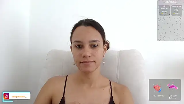 Snapshot of SamanthaWatson chatting on June 17, 1:43 pm SamanthaWatson online show from June 17, 1:43 pm