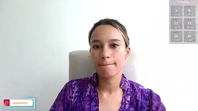 SamanthaWatson online show from February 5, 10:05 pm