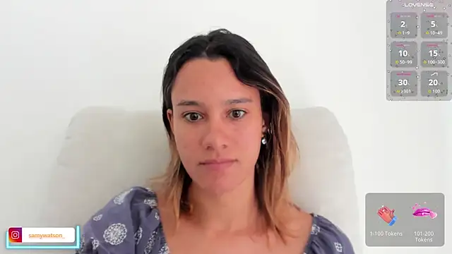 Snapshot of SamanthaWatson chatting on July 15, 1:18 pm SamanthaWatson online show from July 15, 1:18 pm