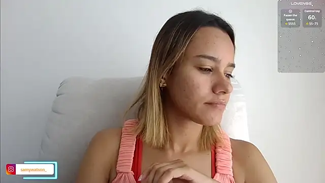 SamanthaWatson online show from March 14, 3:18 pm