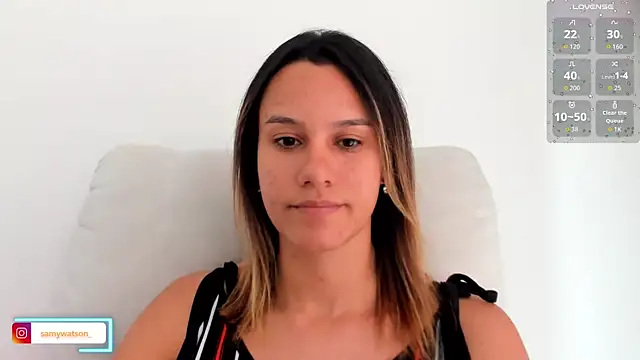 Snapshot of SamanthaWatson chatting on July 17, 9:34 pm SamanthaWatson online show from July 17, 9:34 pm