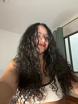 Snapshot of CurlyGirl_1 chatting on October 7, 10:22 pm CurlyGirl 1 online show from October 7, 10:22 pm