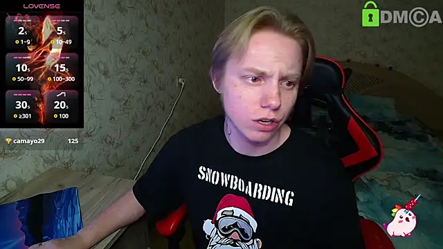 Alexis Gordon online show from November 26, 12:21 am