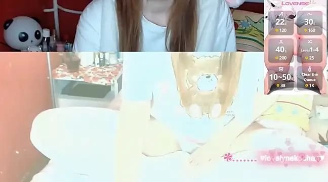 lovely nekochan online show from December 10, 1:43 am