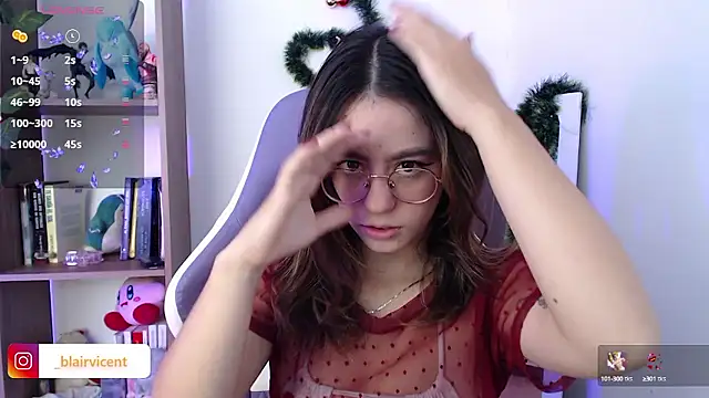 BlairVicent online show from December 9, 12:19 pm