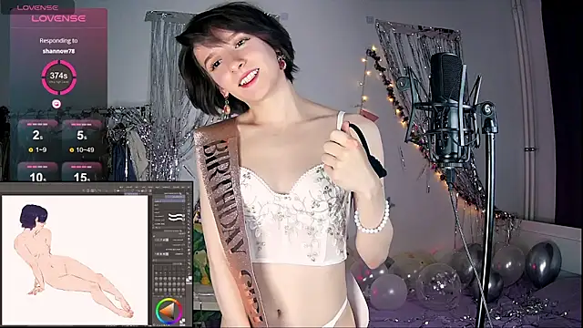 Snapshot of Violet_Veliya chatting on February 9, 4:07 pm Violet Veliya online show from February 9, 4:07 pm