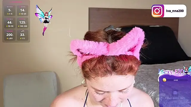 Ivanna Diamon online show from January 8, 12:38 am