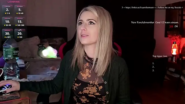 Lisaonthemoon online show from June 4, 2:33 pm